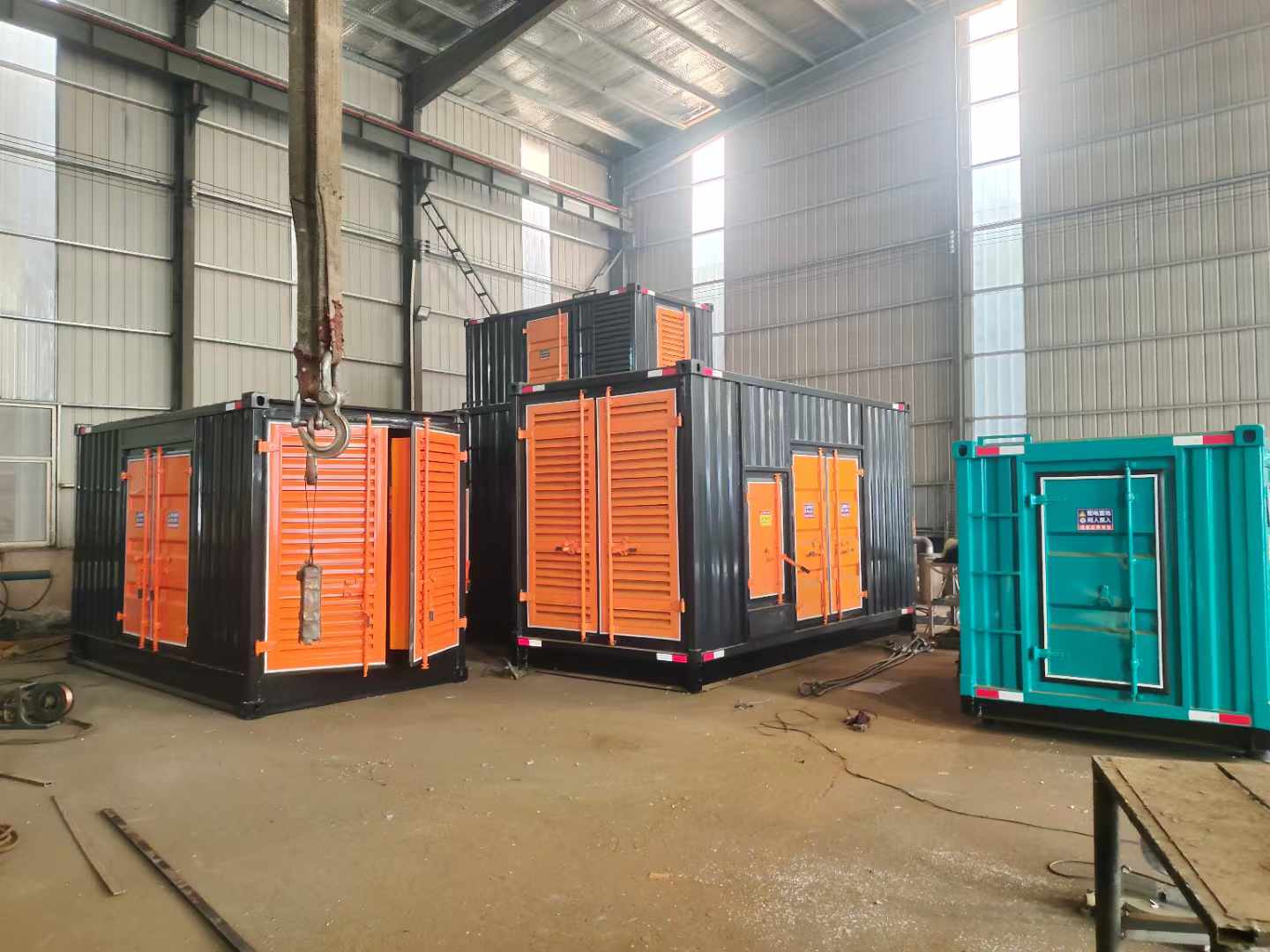 大庆500kw柴油发电机组可以带动多少功率设备？